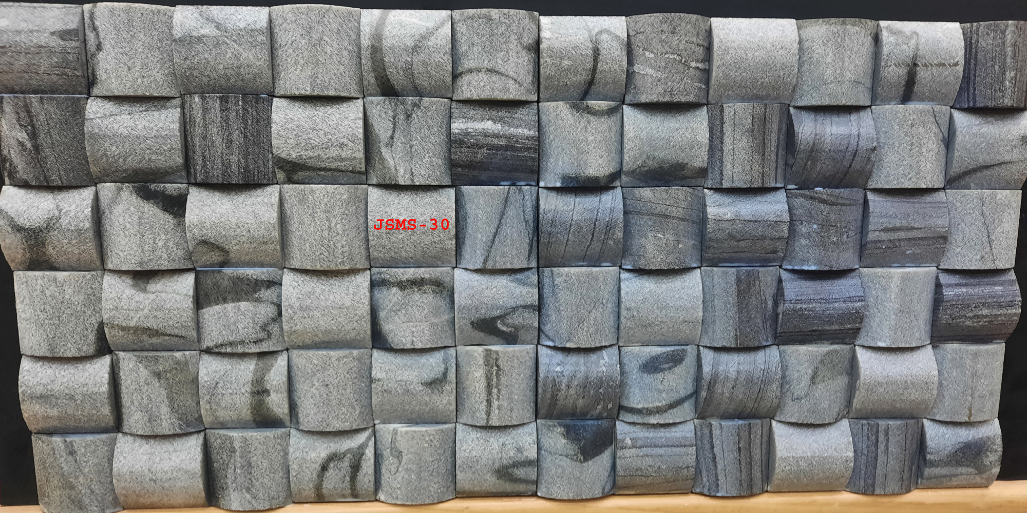 New Design of Grey Marble Stone Mosaic Tiles for Home Decor Wall 